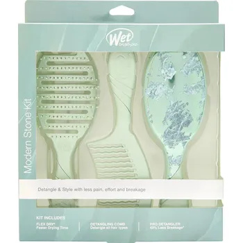 kartáč na vlasy WET BRUSH WET BRUSH Pro Detangler Modern Stone Kit Mint Green