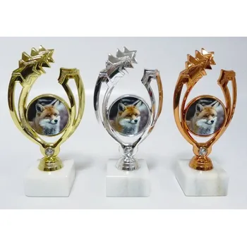 Liška trofeje P95-830-L155 Zde napište text na štítky a zadejte do košíku. Více informací POPIS v dolní části.