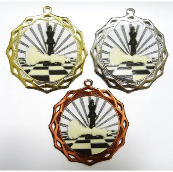 Šachy medaile DI7003-K072 Zde napište text na štítky a součet zadejte do košíku. Více informací viz.POPIS v dolní části.