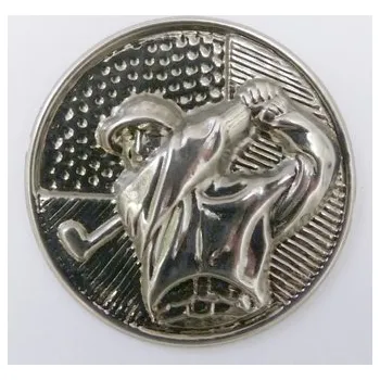 DO VYPRODÁNÍ ZÁSOB Golf MAXI emblém A42č.36-stříbro