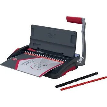 Kancelářská technika GBC Vazač CombBind CB12, vazba plastovým hřbetem, manuální, 165 listů, GBC 4410060 579057