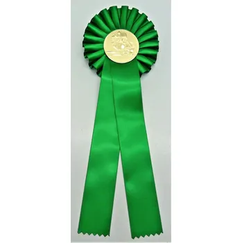 Parkur kokarda zelená POTISK STUHY NEPROVÁDÍME. U tohoto výrobku nelze požadovat žádný text.