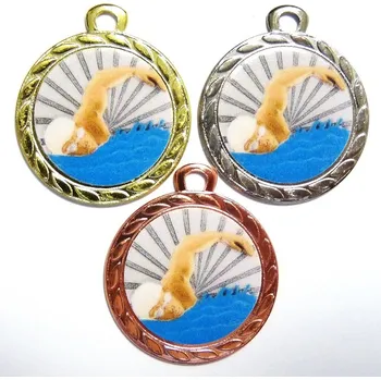 VIZINGR Plavání medaile DI3206-K008