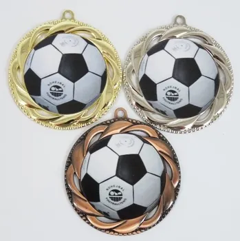 Nohejbal medaile D93-L224 DO KOŠÍKU ZADEJTE SOUČET ŠTÍTKŮ !!! - Více informací viz. POPIS v dolní části.