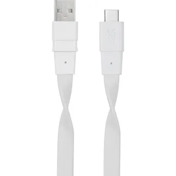 Audio kabel Riva 6003 WT1 USB-C 3.0 kabel 1,2m, bílý