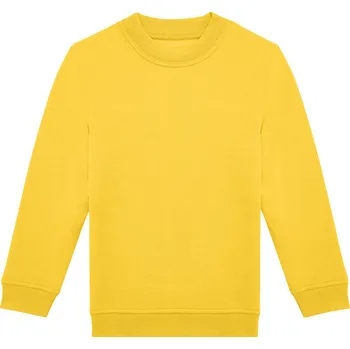 Chlapecká mikina B&C Dětská mikina s kapucí Crew ID.332 Velikost: 3-4 roky, Barva: žlutá