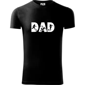 Pánské oblečení Football dad - Viper FIT - Pánské zůžené tričko - L ( Černá )