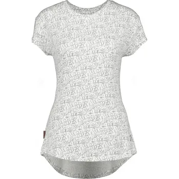 Dámské tričko ALIFE AND KICKIN triko - Mimmyak Aop Cloudy (CLOUDY)