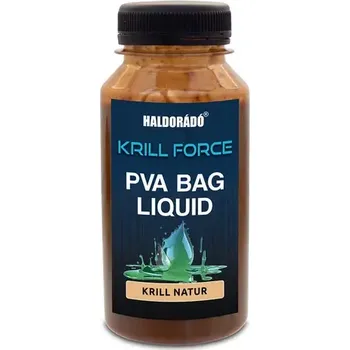 Návnadová surovina Haldorádó Dip Krill Force PVA Bag Liquid 180ml Krill Natur (HD32561)