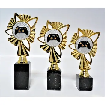 Esport trofeje K23-FG106 Zde napište text na štítky a součet zadejte do košíku. Více informací viz.POPIS v dolní části.