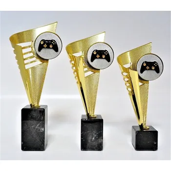 Esport trofeje K20-FG106 Zde napište text na štítky a součet zadejte do košíku. Více informací viz.POPIS v dolní části.