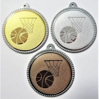 Košíková medaile D75-10 Zde napište text na štítky a součet zadejte do košíku. Více informací viz.POPIS v dolní části.