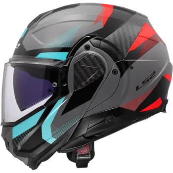 Helma na motorku Ls2 ff910 advant ii triple nardo grey m