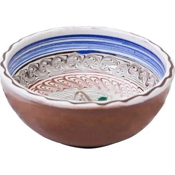 Strömshaga Vysoká osobní miska CLAUDIA 13 cm, hnědá Strömshaga