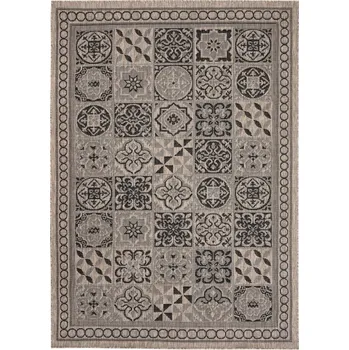 Koberec Makro Abra Kusový koberec Sisal MELISSA KF87A hnědý béžový Rozměr: 120x170 cm