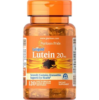 Fitness strava Puritan's Pride Lutein 20 mg with Zexanthin 120 Softgels