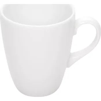 BAUSCHER Smart Hrnek s uchem, objem: 0,28 litru, výška: 99 mm, bílý