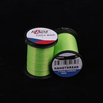 Umělá nástraha HENDS NANOTHREAD 50D - 12/0 VELKÁ CÍVKA NNL Barva: Chartreuse 157