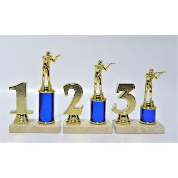 Střelci trofeje 75-F49 Zde napište text na štítky a součet zadejte do košíku. Více informací viz.POPIS v dolní části.