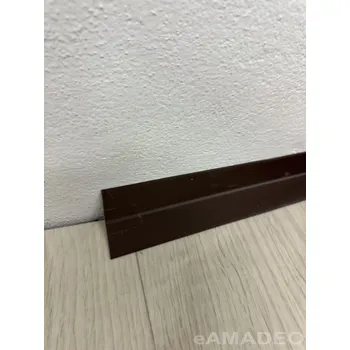 soklová lišta Fatra PVCsokl-545 30mm x 30mm x 1,5mm Tmavě Hnědá