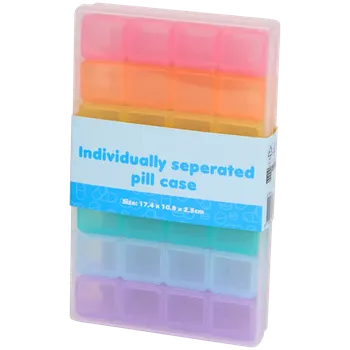 Vyšetřovací rukavice Krabička na léky s oddělenými přihrádkami - 1ks