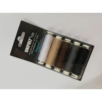 Nit Nitě UNIPOLY 120 100 m kazeta 5 cívek B