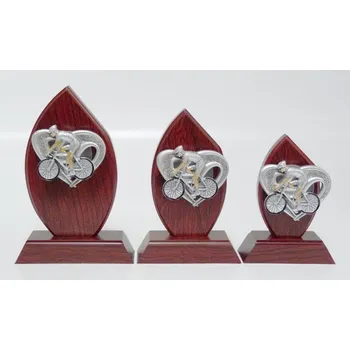 Cyklista plakety H161-3-2515 Zde napište text na štítek a zadejte do košíku.