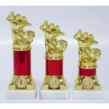 Tanec trofeje 30-P039 DO KOŠÍKU ZADEJTE SOUČET ŠTÍTKŮ !!! - Více informací viz. POPIS v dolní části.