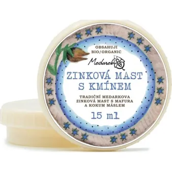 Bylinná léčivá mast Medarek Zinková mast s kmínem 15 ml