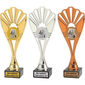 Děti trofeje ET468-L415 Zde napište text na štítky a součet zadejte do košíku. Více informací viz.POPIS v dolní části.