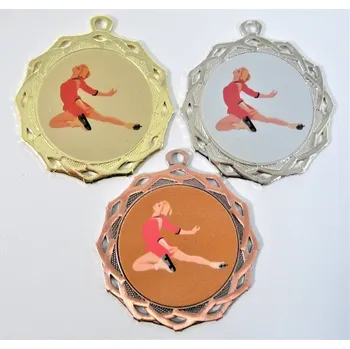 Krasobruslení medaile DI7003-L290 Zde napište text na štítky a součet zadejte do košíku. Více informací viz.POPIS v dolní části.