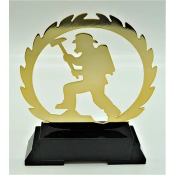 Hasič plaketa L240 Zde napište text na štítky a součet zadejte do košíku. Více informací viz.POPIS v dolní části.