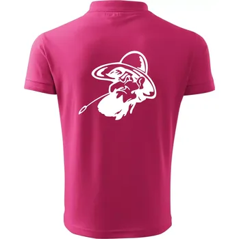 Pánská košile Zapšklý farmář - Polokošile pánská Pique Polo 203 - 2XL ( Purpurová )