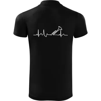 Pánská košile Trubka ekg - Polokošile Victory sportovní (dresovina) - 2XL ( Černá )