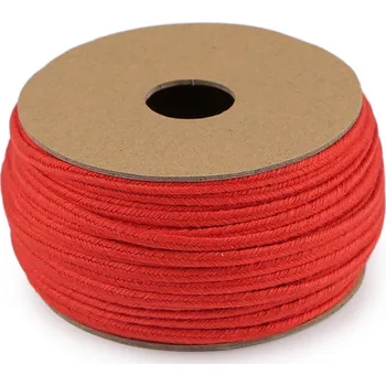Stuha Sutaška šíře 3 mm Varianta: 6 červená, Balení: 25 m