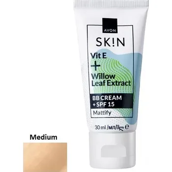 Pleťový krém BB krém 2v1 s matujícím efektem a SPF 15 - Medium