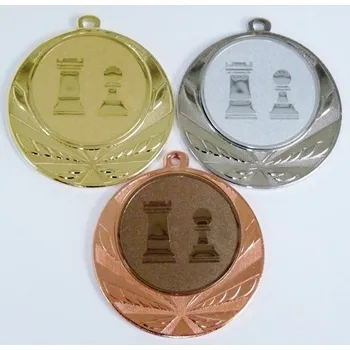 Šachy medaile D114-83 DO KOŠÍKU ZADEJTE SOUČET ŠTÍTKŮ !!! - Více informací viz. POPIS v dolní části.