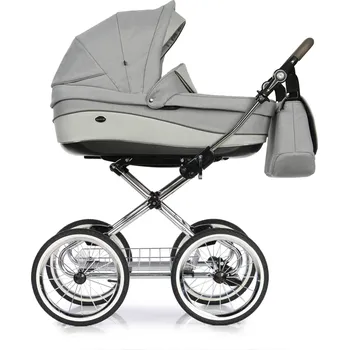 Kočárek Kombinovaný kočárek 2v1 Roan EMMA 2025, chromovaný rám E-2