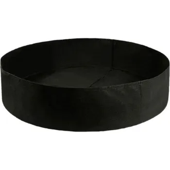 Květináč Merco Round 90 textilní květináč černá balení: 1 ks