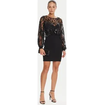 Dámské šaty Rinascimento Koktejlové šaty CFC0125098003 Černá Regular Fit M