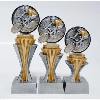 Cyklistika trofeje FX030-103-1 Zde napište text na štítky a součet zadejte do košíku. Více informací viz.POPIS v dolní části.