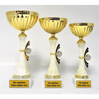 Volejbal poháry 452-K007 Zde napište text na štítky a součet zadejte do košíku. Více informací viz.POPIS v dolní části.