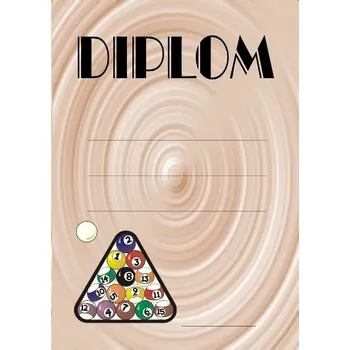 VIZINGR Kulečník diplom A4 č.18