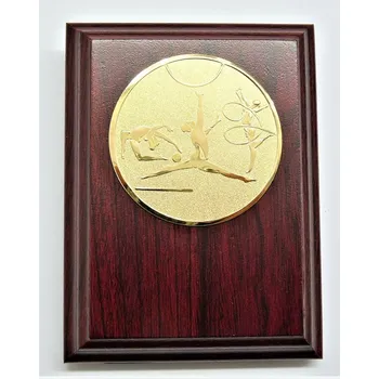 Gymnastika moderní plaketa H120-141 Zde napište text na štítek a zadejte do košíku. Více informací viz.POPIS v dolní části.