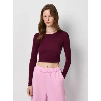 Dámská móda Tričko s&nbsp;dlouhými rukávy - XL - House - kaštanové - 804GP-83X