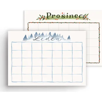 Kalendář Chaukiss Měsíční plánovač