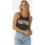 RIP CURL tílko - Endless Summer Ribbed Tank Washed Black (8264)