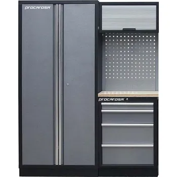 Sestava dílenského nábytku Procarosa PROFI XS-II Pracovní deska: dřevěná