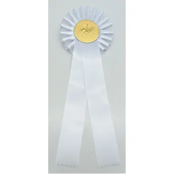 Drezura kokarda bílá POTISK STUHY NEPROVÁDÍME. U tohoto výrobku nelze požadovat žádný text.