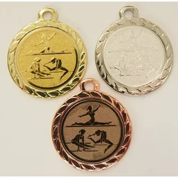 Gymnastika sportovní medaile ženy DI3206-151 Zde napište požadovaný text a zadejte do košíku. Více popis v dolní části.